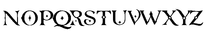 Nuvessa Regular Font UPPERCASE