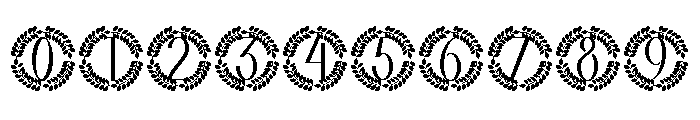 Nuvoria Monogram Font OTHER CHARS