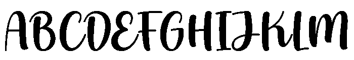 Nuweyla Font UPPERCASE