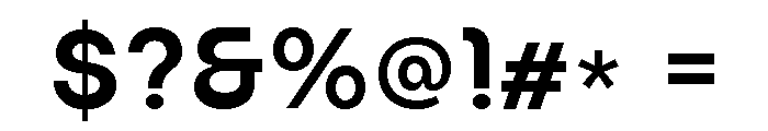 Nuxa Font OTHER CHARS