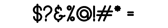 nubico Bold Font OTHER CHARS