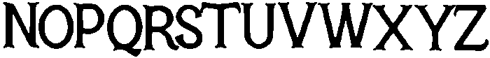 Nuca ttf (400) Font UPPERCASE