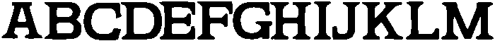 Nucaja ttf (400) Font UPPERCASE