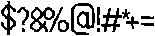 Nuda ttf (400) Font OTHER CHARS