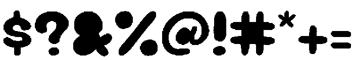 Nugget Soda Solid otf (400) Font OTHER CHARS