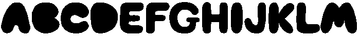 Nugget Soda Solid otf (400) Font UPPERCASE