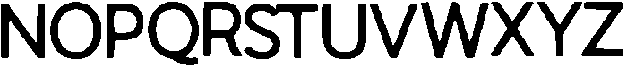 Nuhe ttf (400) Font UPPERCASE