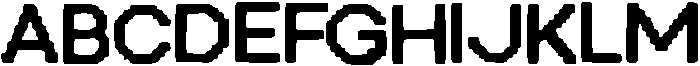 Nuho ttf (400) Font UPPERCASE