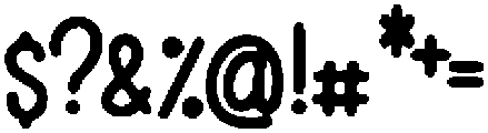 Nujujo ttf (400) Font OTHER CHARS