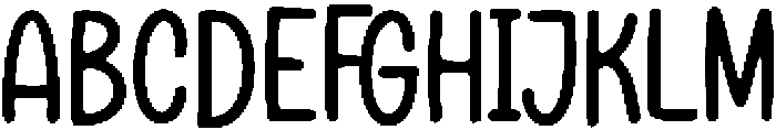 Nujujo ttf (400) Font UPPERCASE