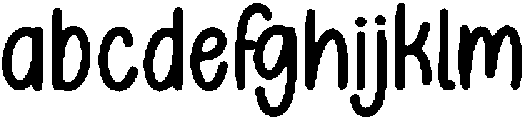 Nujujo ttf (400) FONT