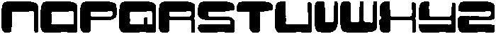Nullob otf (400) Font LOWERCASE