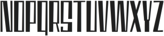 Nullomis Alt Crossbar Bold otf (700) Font LOWERCASE