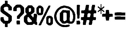 Numoba ttf (400) Font OTHER CHARS