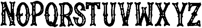 Nupusa ttf (400) Font UPPERCASE