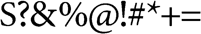 Nura Gliote Regular otf (400) Font OTHER CHARS