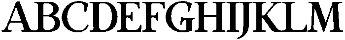 Nura Gliote Regular otf (400) Font UPPERCASE
