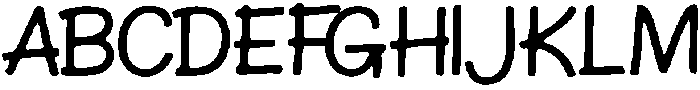 Nuriwa ttf (400) Font UPPERCASE