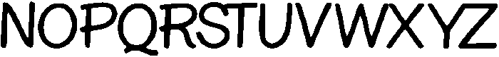 Nuriwa ttf (400) Font UPPERCASE