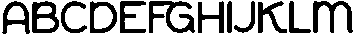 Nutife ttf (400) Font UPPERCASE