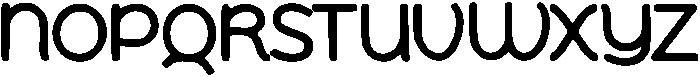 Nutife ttf (400) Font UPPERCASE