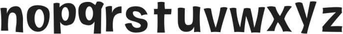 NuttyDemolition ttf (400) Font LOWERCASE