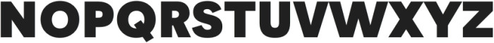 Nuventa Black otf (900) Font UPPERCASE