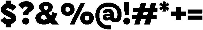 Nuvetra Black ttf (900) Font OTHER CHARS