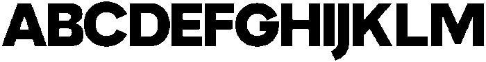Nuvetra Black ttf (900) Font UPPERCASE