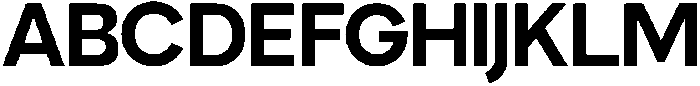 Nuvetra Bold ttf (700) Font UPPERCASE