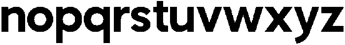 Nuvetra Bold ttf (700) Font LOWERCASE