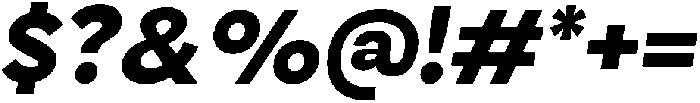 Nuvetra Extra Bold Slanted ttf (700) Font OTHER CHARS
