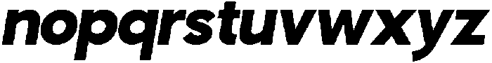 Nuvetra Extra Bold Slanted ttf (700) Font LOWERCASE