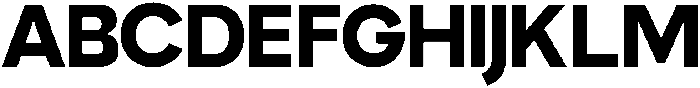 Nuvetra Extra Bold ttf (700) Font UPPERCASE