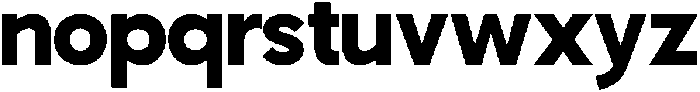 Nuvetra Extra Bold ttf (700) Font LOWERCASE