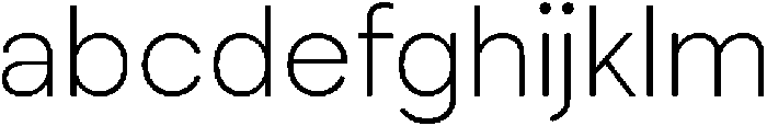 Nuvetra Extra Light ttf (200) FONT