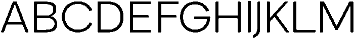 Nuvetra Light ttf (300) Font UPPERCASE