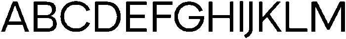 Nuvetra Regular ttf (400) Font UPPERCASE