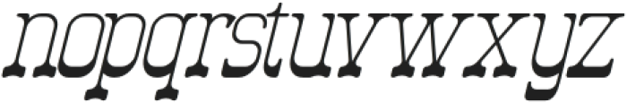 Nuvoboy Italic otf (400) Font LOWERCASE