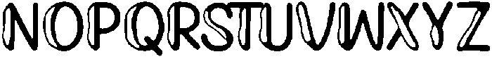 Nuyiso ttf (400) Font UPPERCASE