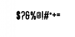 Nubolts Rounded Bold.ttf Font OTHER CHARS