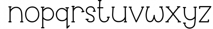 Nutty Butty - A Fun Handwritten Font. Font LOWERCASE