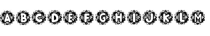NUSANTARA Font UPPERCASE