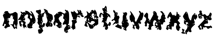 Nuclear Blast Font LOWERCASE