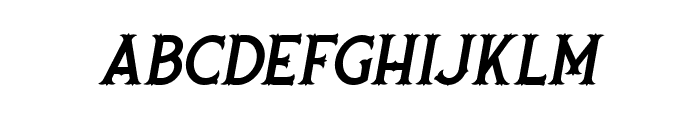 Nufced DEMO Italic Font LOWERCASE