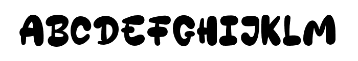 Nugget Font UPPERCASE