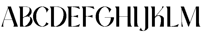 Nulaye Font UPPERCASE