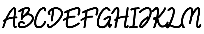 NulisoDonationware Font UPPERCASE