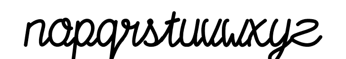 NulisoDonationware Font LOWERCASE