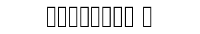 Number Letter Regular Font OTHER CHARS